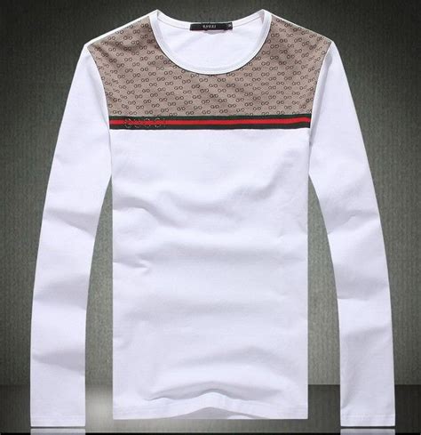 mens long sleeve gucci shirt|cheap Gucci long sleeve shirts.